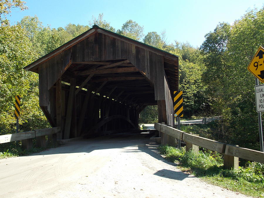 Grist Mill Bridge on Canyon Road Photograph by Catherine Gagne