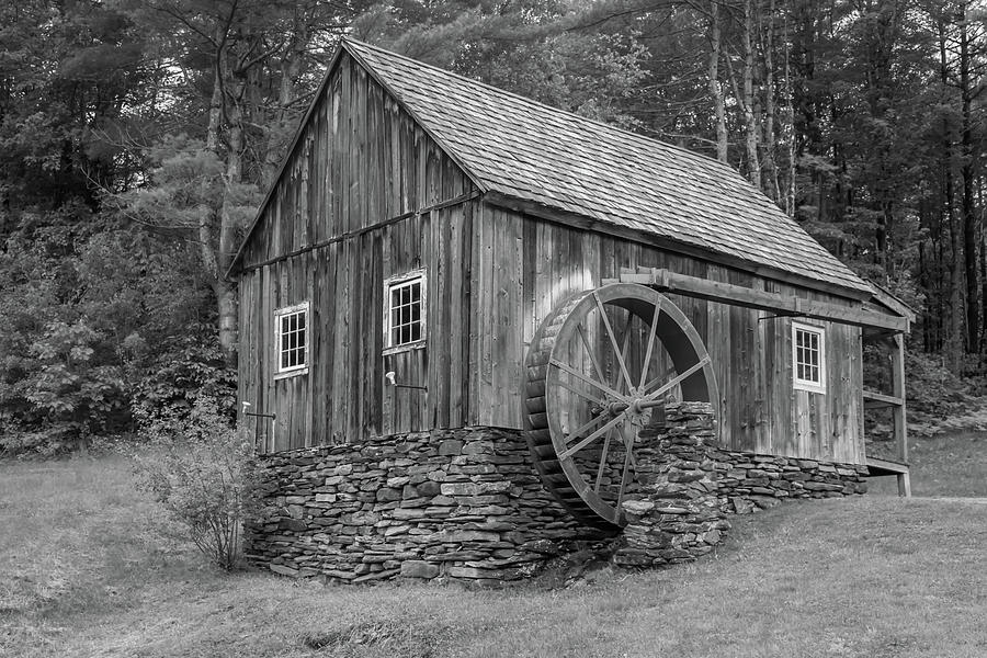 Grist Mill Photograph by Guy Whiteley