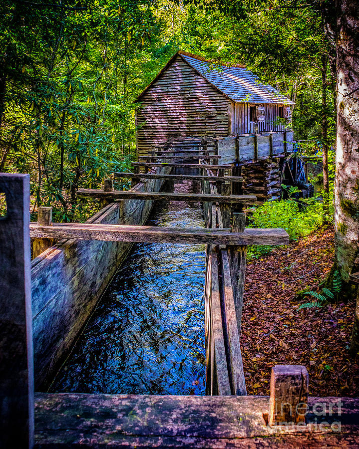 Grist Mill in Cades Cove Photograph by Nick Zelinsky Jr