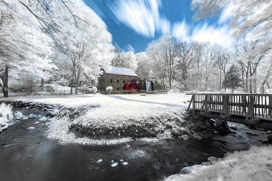 Grist Mill in HaleSpectrum Photograph by Brian Hale