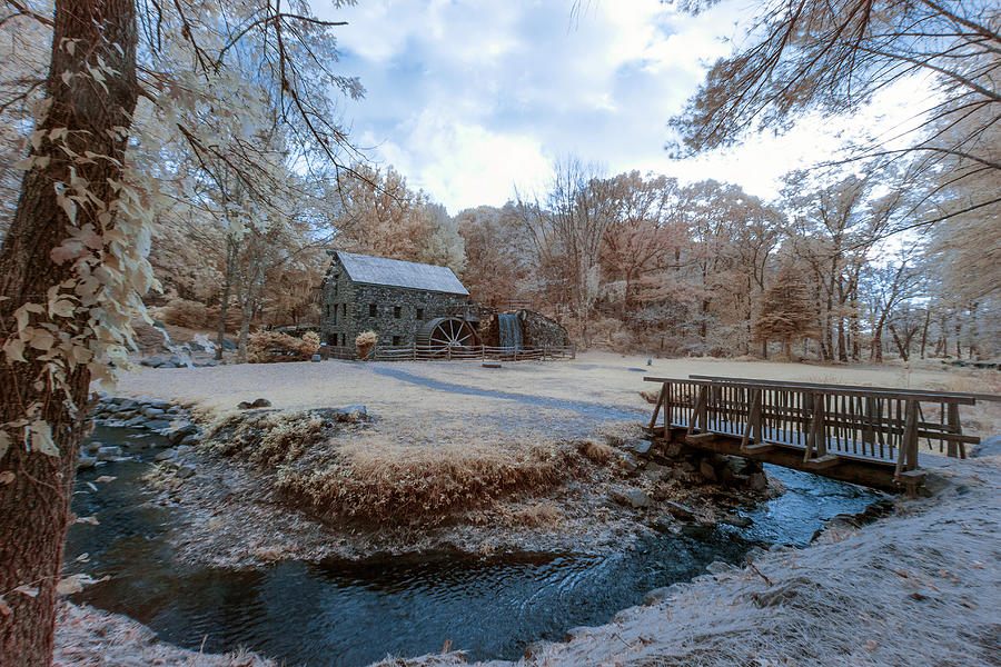 Grist Mill in Spring Photograph by Brian Hale