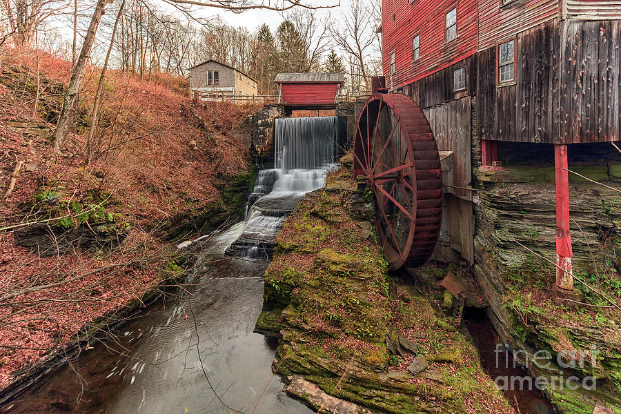 Grist Mill Photograph by Rod Best