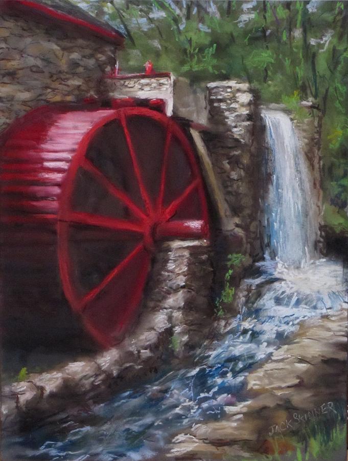 Gristmill Painting by Jack Skinner