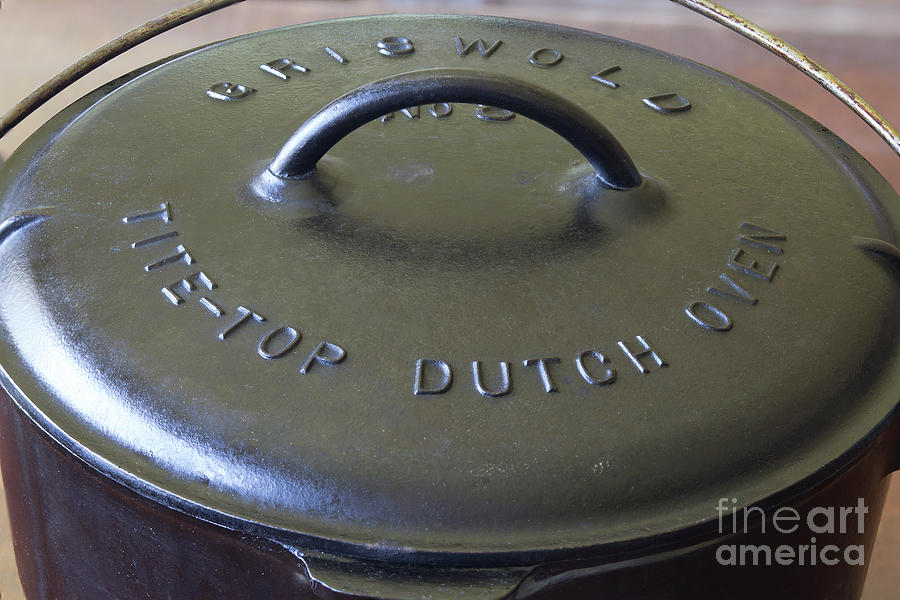 Griswold Dutch Oven Photograph by Shawn Jeffries