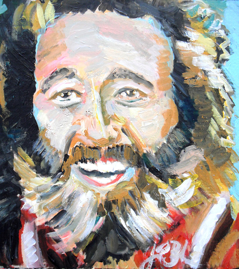 Grizzly Adams Painting - Grizzly Adams by Jon Baldwin Art Grizzly Adams Painting - Grizzly Adams by Jon Baldwin Art
