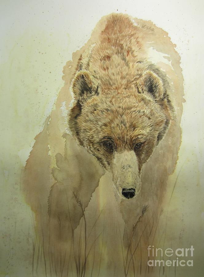 Grizzly Bear1 Painting by Laurianna Taylor