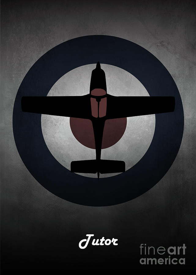 GROB Tutor RAF Digital Art by Airpower Art