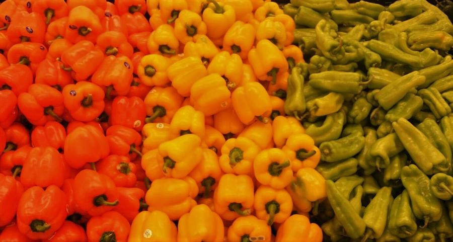 Grocery abstract  Photograph by Khalid Saeed