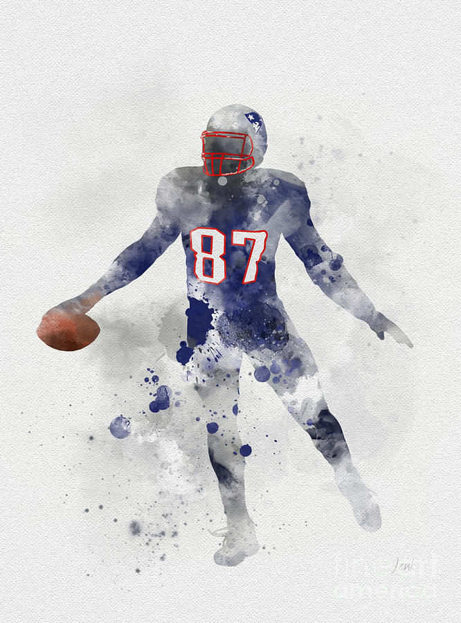 Gronk Mixed Media by My Inspiration