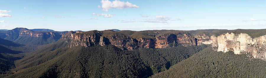Grose Valley Panorama Photograph by Nicholas Blackwell