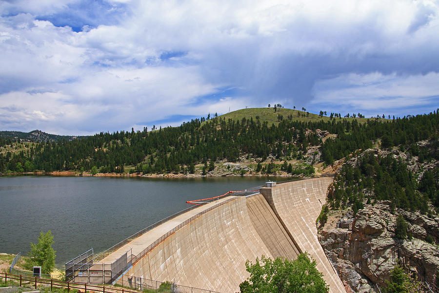 Gross Reservoir Dam Photograph by Mark Yacovetta - Fine Art America