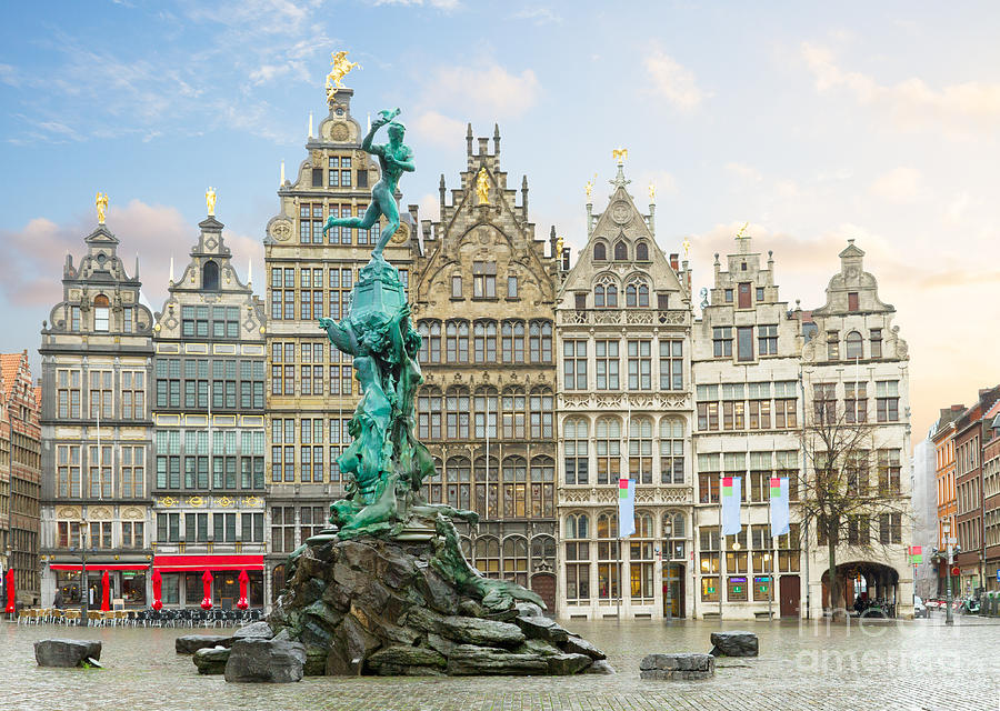 Grote Markt square, Antwerpen Photograph by Anastasy Yarmolovich