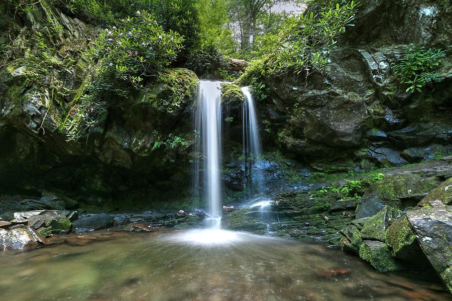 Grotto Falls Photograph by Carol Montoya
