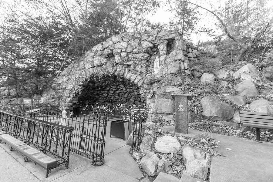 Grotto of Our Lady of Lourdes 1 Photograph by John McGraw