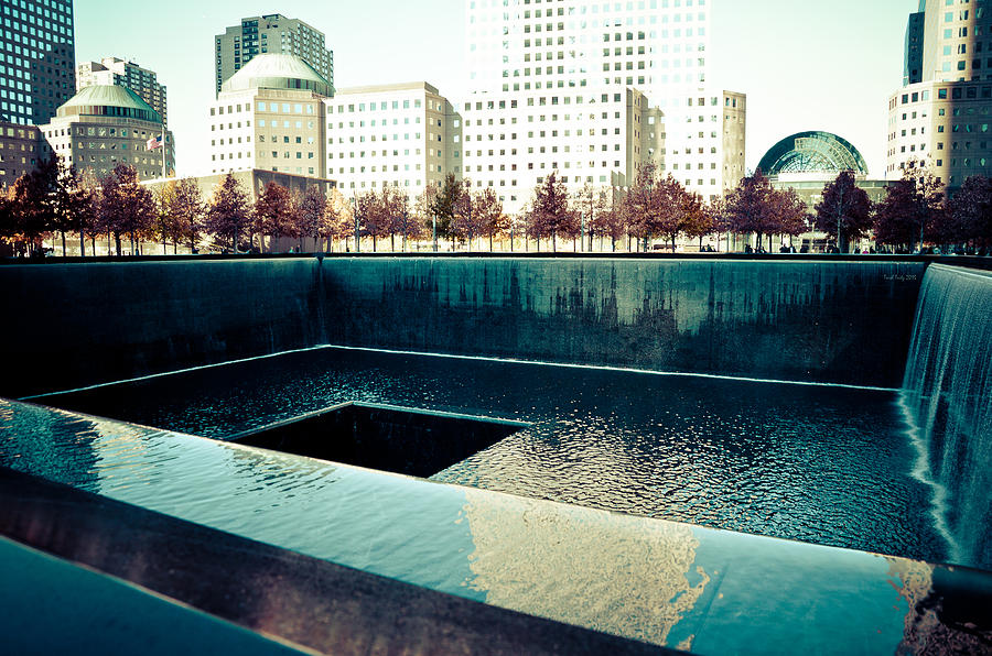 Ground Zero Memorial Mixed Media by Trish Tritz