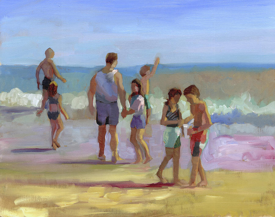 Group In Bodega Painting