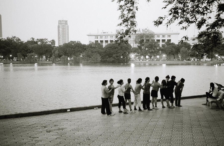 Group Massage In Hanoi Photograph by Shaun Higson