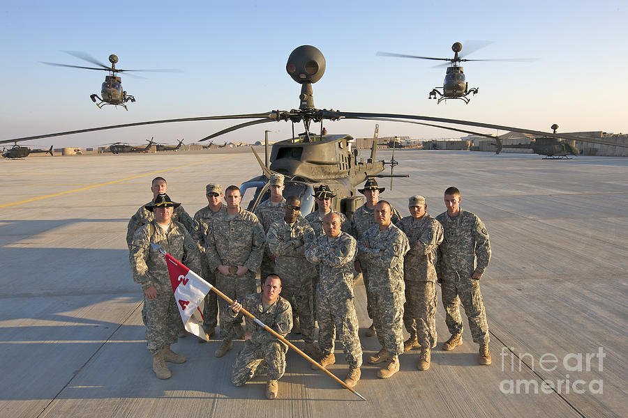 Oh-58 Photograph - Group Photo Of U.s. Soldiers At Cob by Terry Moore Oh-58 Photograph - Group Photo Of U.s. Soldiers At Cob by Terry Moore