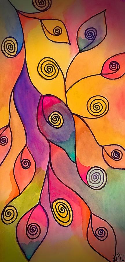 Growth and Evolution Painting by Lauries Intuitive