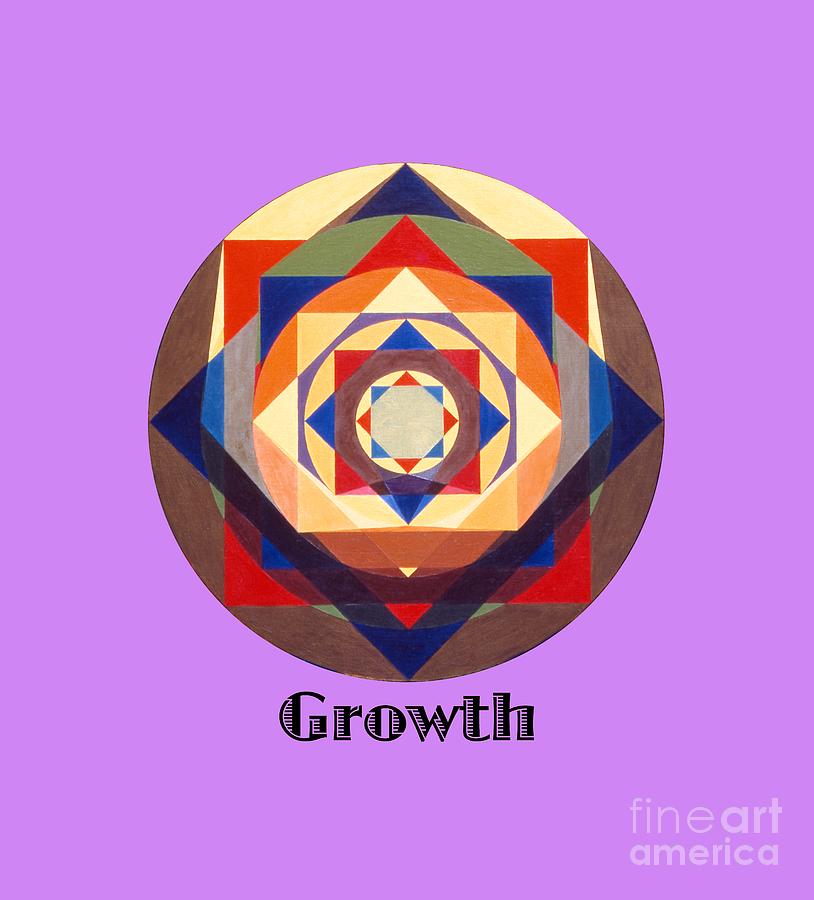 Tarot Painting - Growth text by Michael Bellon Tarot Painting - Growth text by Michael Bellon