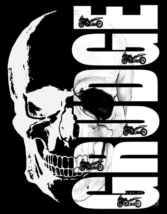 Grudge Skull Digital Art by Jack Norton