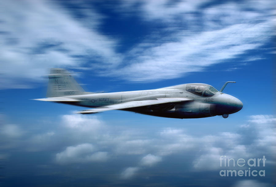 Flight of the Intruder, Grumman A-6 Photograph by Wernher Krutein