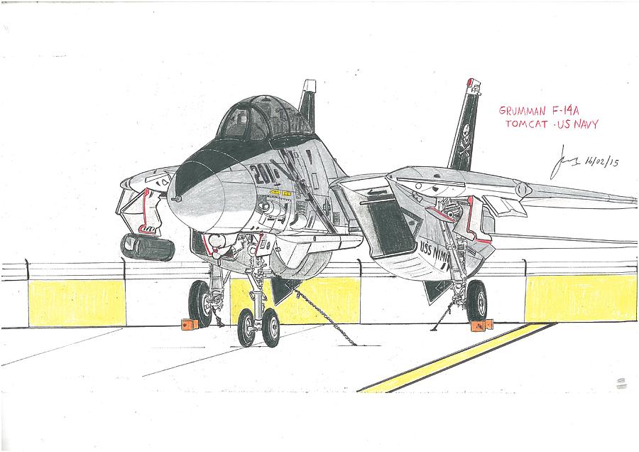 Grumman F-14 Tomcat by Sergio Rodrigues.
