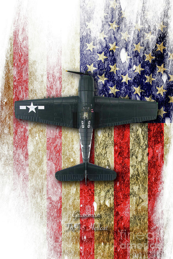 Grumman F6F Hellcat Digital Art by Airpower Art