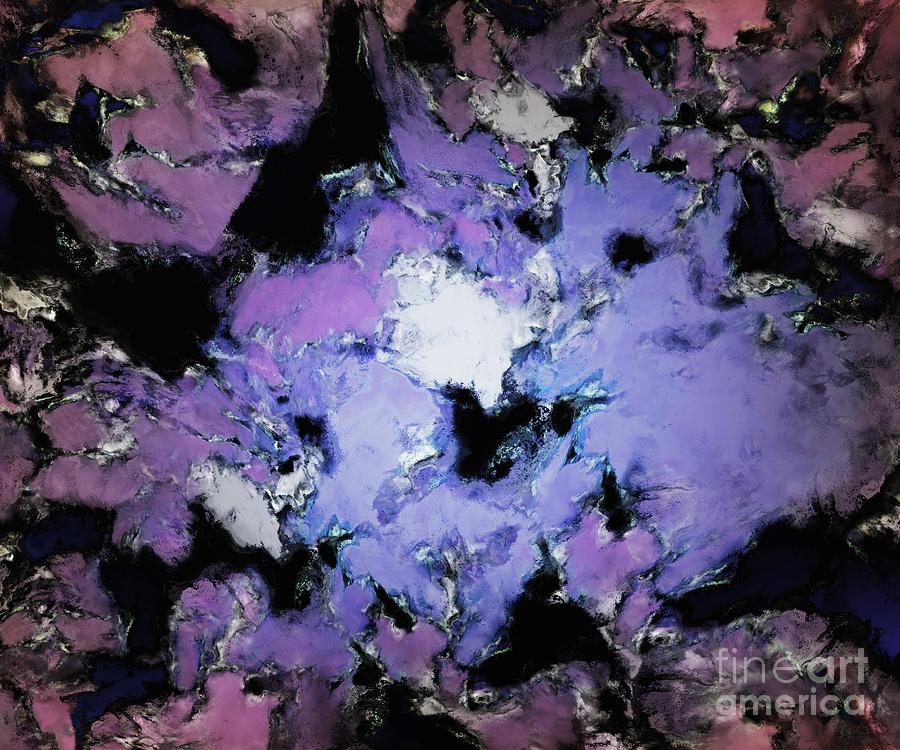 Abstract Digital Art - Grunge by Keith Mills