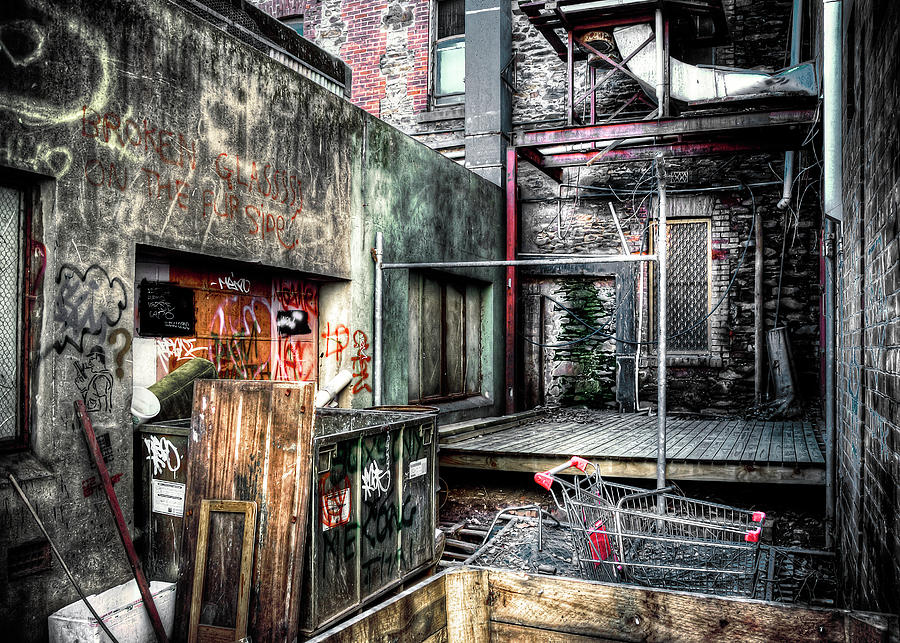 City Photograph - Grungefest by Wayne Sherriff