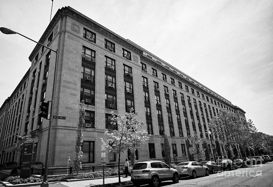 Washington D.c. Photograph - GSA headquarters buildnig Washington DC USA by Joe Fox