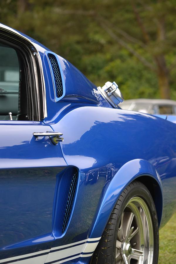 GT 500 in Blue Photograph by Dean Ferreira