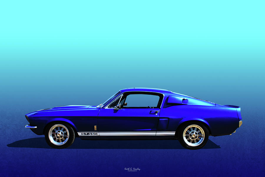 GT350 Side View Photograph by Keith Hawley