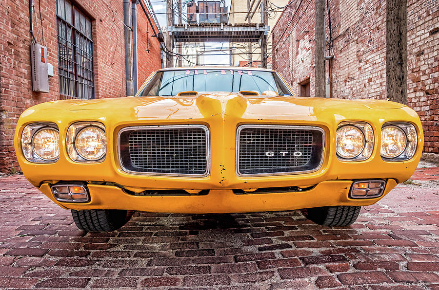 GTO - Pontiac Muscle Photograph by Adam Reinhart