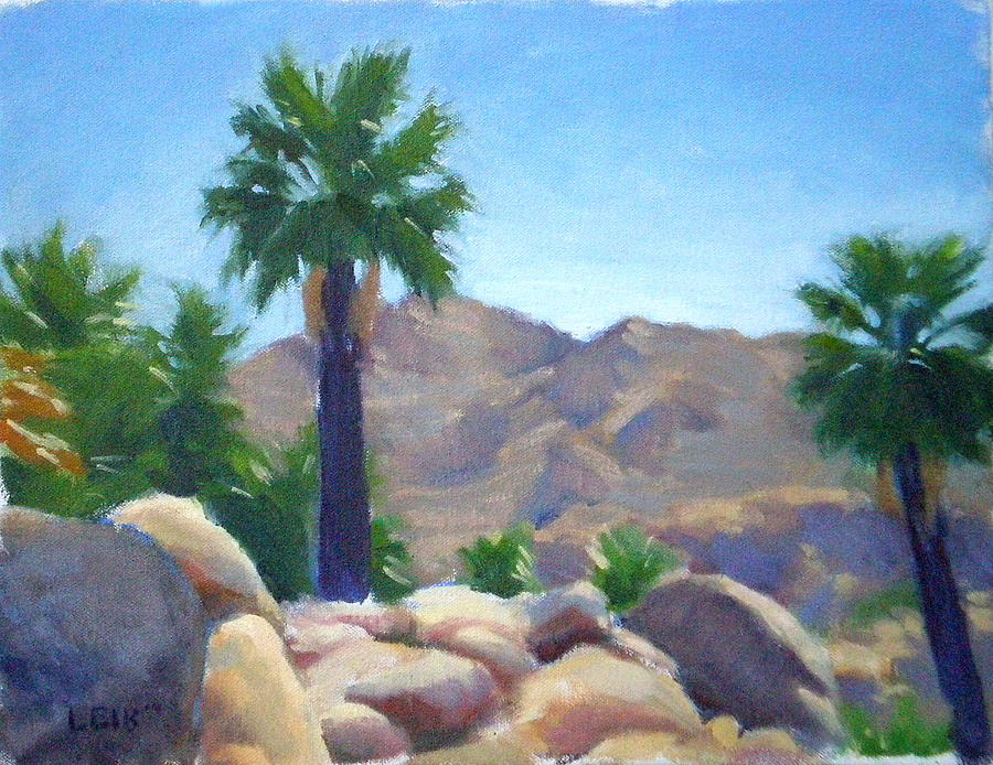 Guadalupe Canyon 2 Study Painting by Anthony Leib - Fine Art America