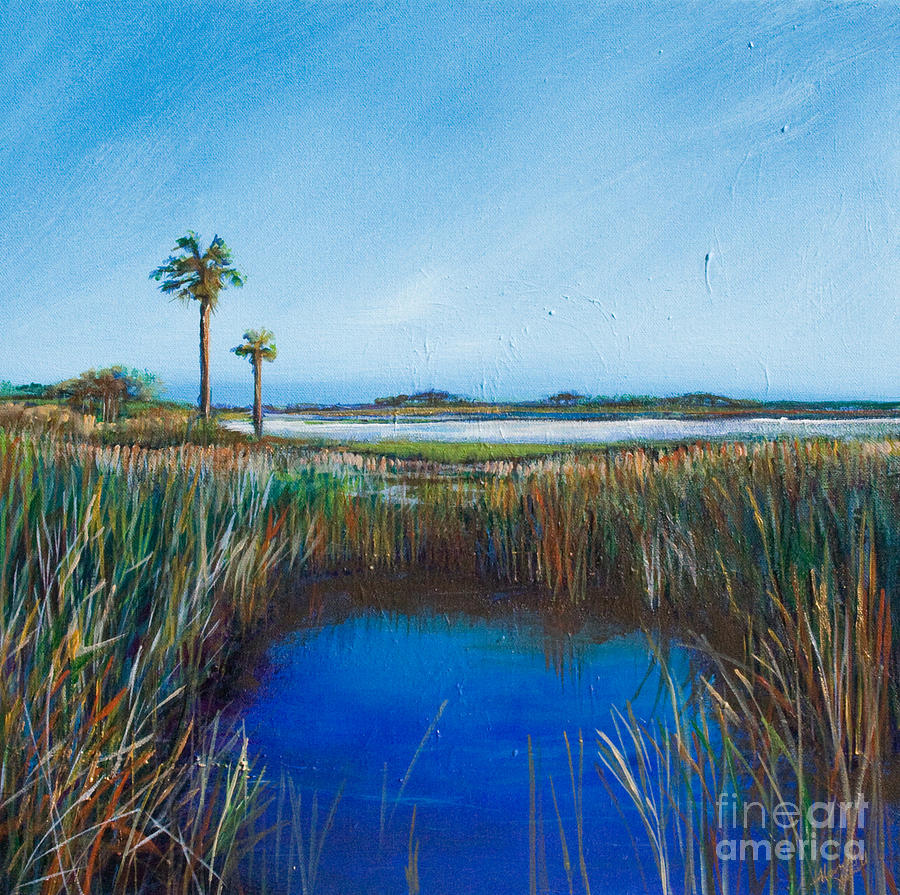 Guana River Lll Painting by Michele Hollister - for Nancy Asbell