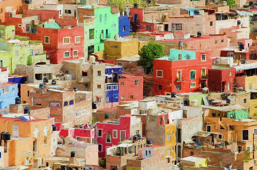 City Photograph - Guanajuato 3, Mexico. by Rob Huntley