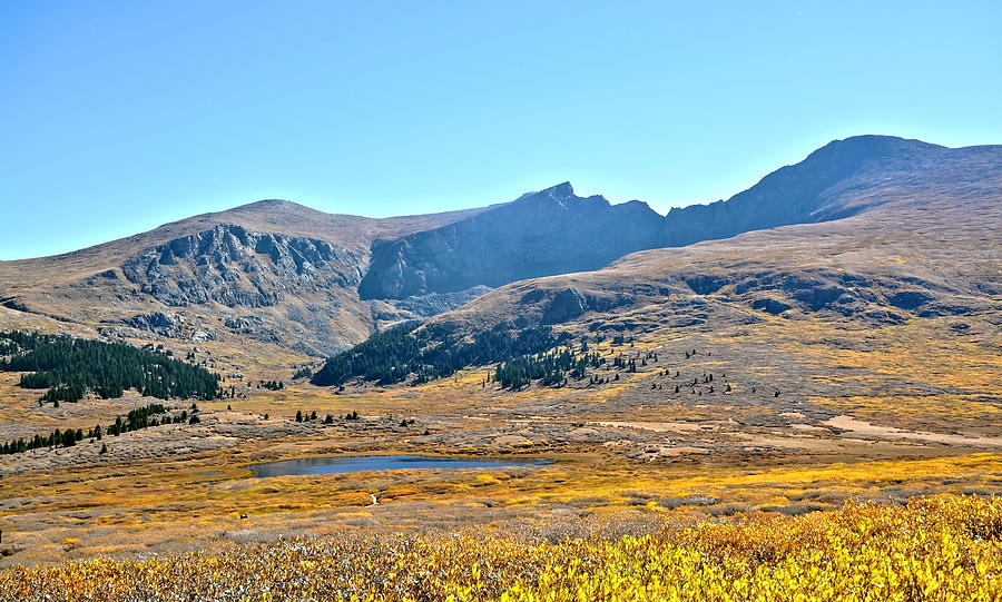 Guanella Pass Lake Summit and Fall Colorado Colors Photograph by Amy McDaniel