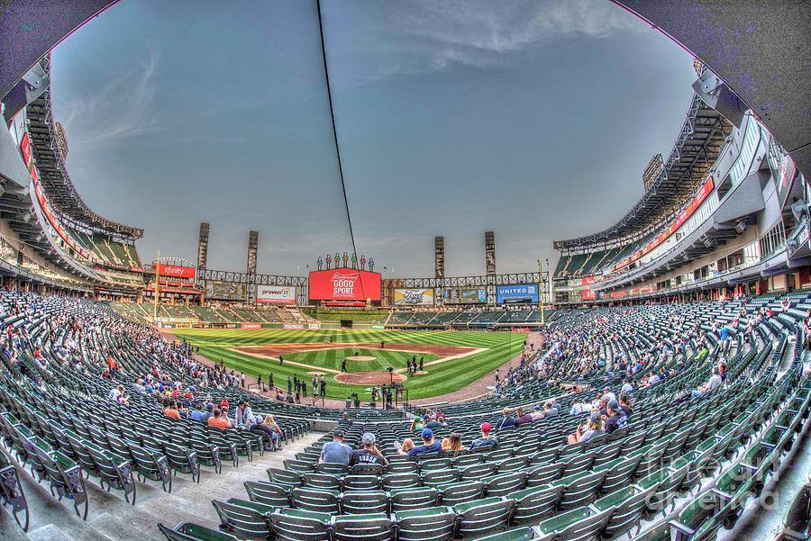 Buy Chicago White Sox Print: Comiskey Park Poster Guaranteed Rate