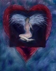 Heart Photograph - Guarded Awakening II by Padgett McFeely Heart Photograph - Guarded Awakening II by Padgett McFeely