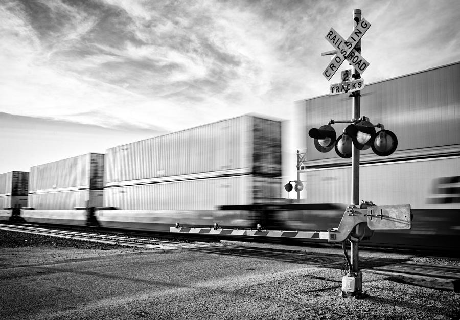 Guarded Crossing Photograph by Matt Hammerstein
