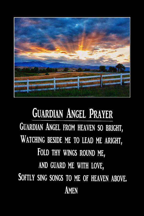 Guardian Angel Prayer Photograph by James BO Insogna