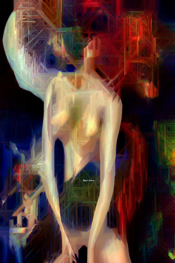 Guardian Angel Digital Art by Rafael Salazar