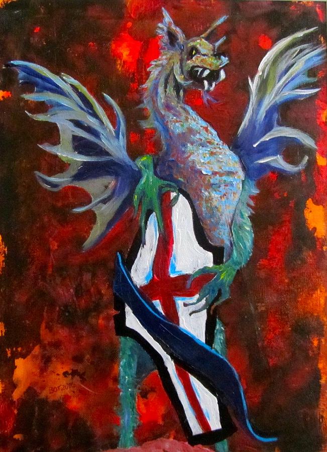 Guardian at the Gate Painting by Barbara OToole