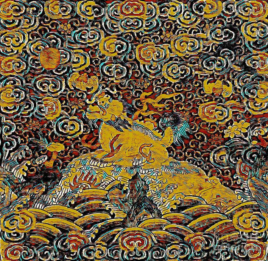 Guardian Mixed Media - Guardian Of The Temple by Lita Kelley Guardian Mixed Media - Guardian Of The Temple by Lita Kelley