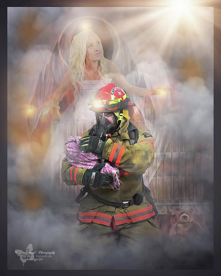 Firefighters Photograph - Guardians in the Nursery by Sussan Bell