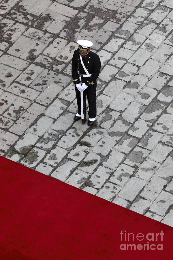Guarding the Red Carpet Photograph by James Brunker