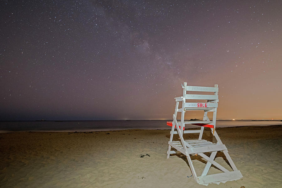 Guarding the Stars on Singing Beach Manchster-by-the-Sea MA Photograph by Toby McGuire