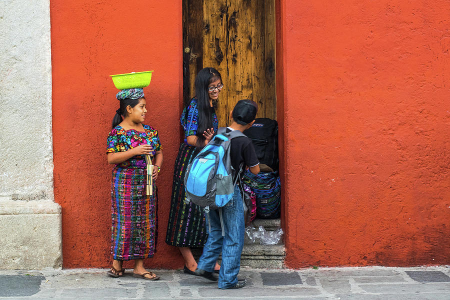 Guatemalan Kids - Antigua Guatemala Photograph by Totto Ponce - Fine ...