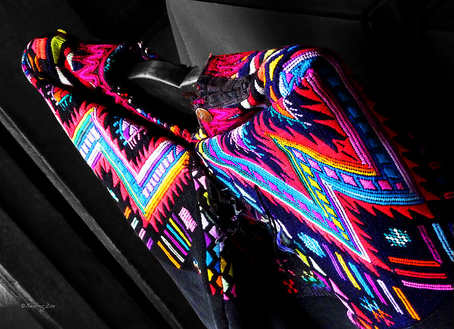 Guatemalan Textile 1 Photograph by Xueling Zou
